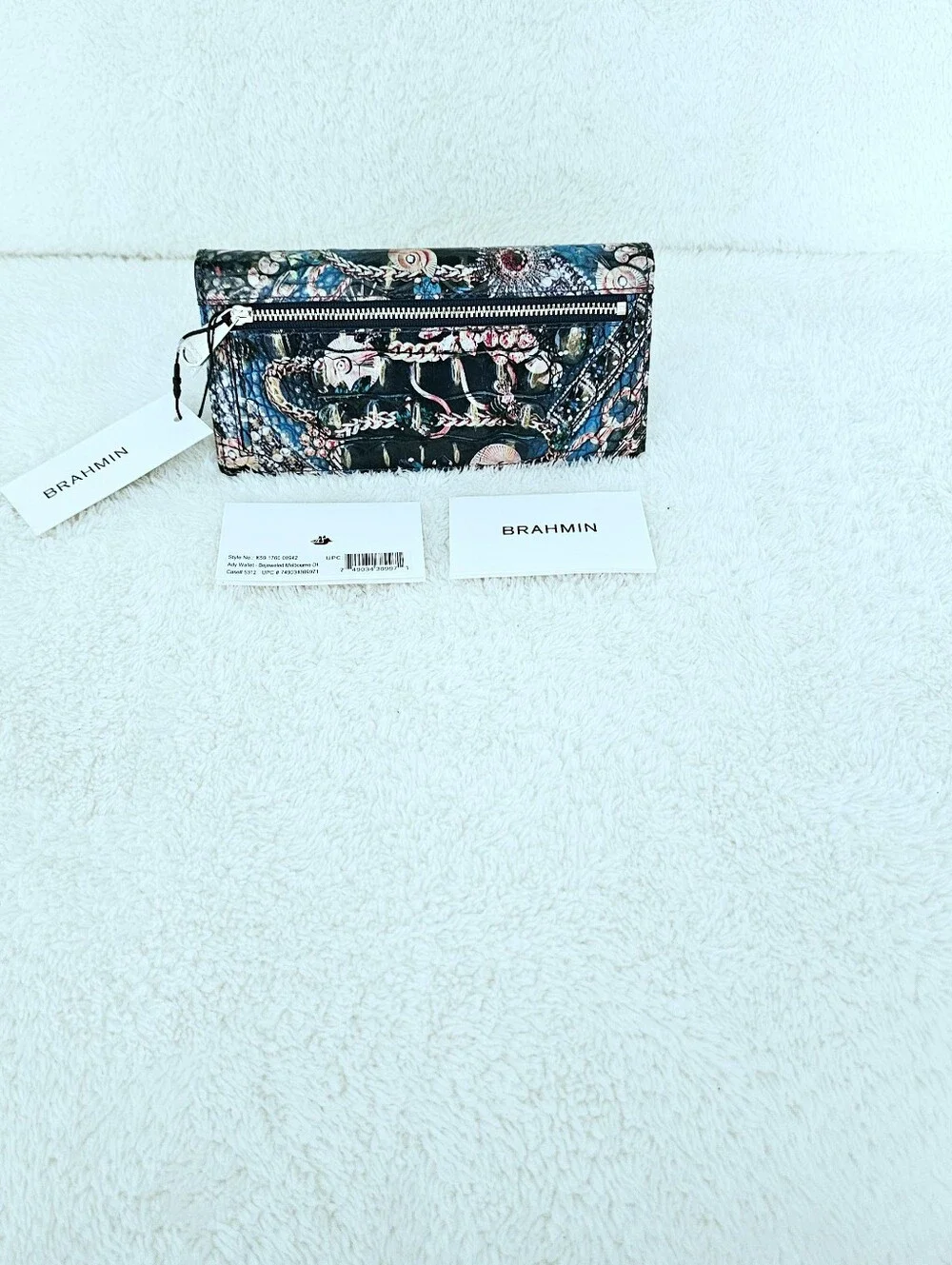 NWT Brahmin BEJEWELED Medium Duxbury w/Ady Wallet